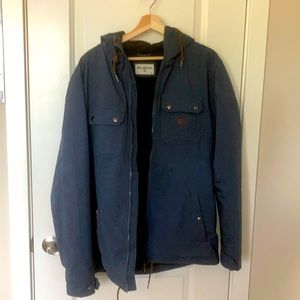 Navy Billabong Water Resistant Jacket